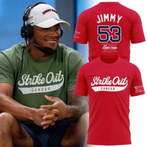 Boston Red Sox 2026 Strike Out Cancer T-shirt 1