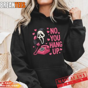Funny Ghost Calling You Hang Up Halloween Hoodie.jpg