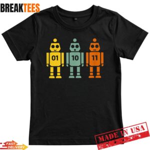 01 10 11 Robot T-Shirt