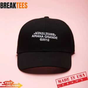 Ariana Grande Sweetener Black Baseball Cap 1 Ariana Grande Sweetener Black Baseball Cap W.jpg