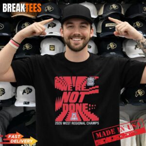 Arizona Wildcats 2026 West Regional Champions T-Shirt