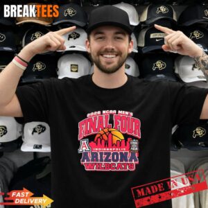 Arizona Wildcats Champion 2026 NCAA Men’s Basketball Final Four T-Shirt