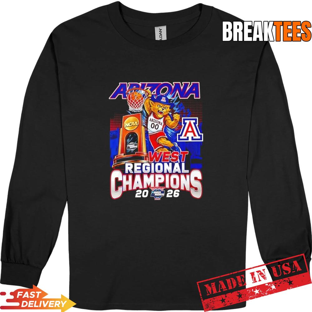 Arizona Wildcats Men’s Basketball 2026 Final Four mascot T-Shirt Arizona Wildcats Men’s Basketball 2026 Final Four mascot T-Shirt