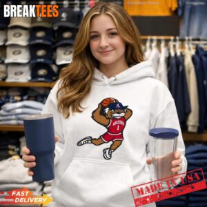 Arizona Wildcats Men's Basketball Dunk Mascot Shirt Hoodie.jpg