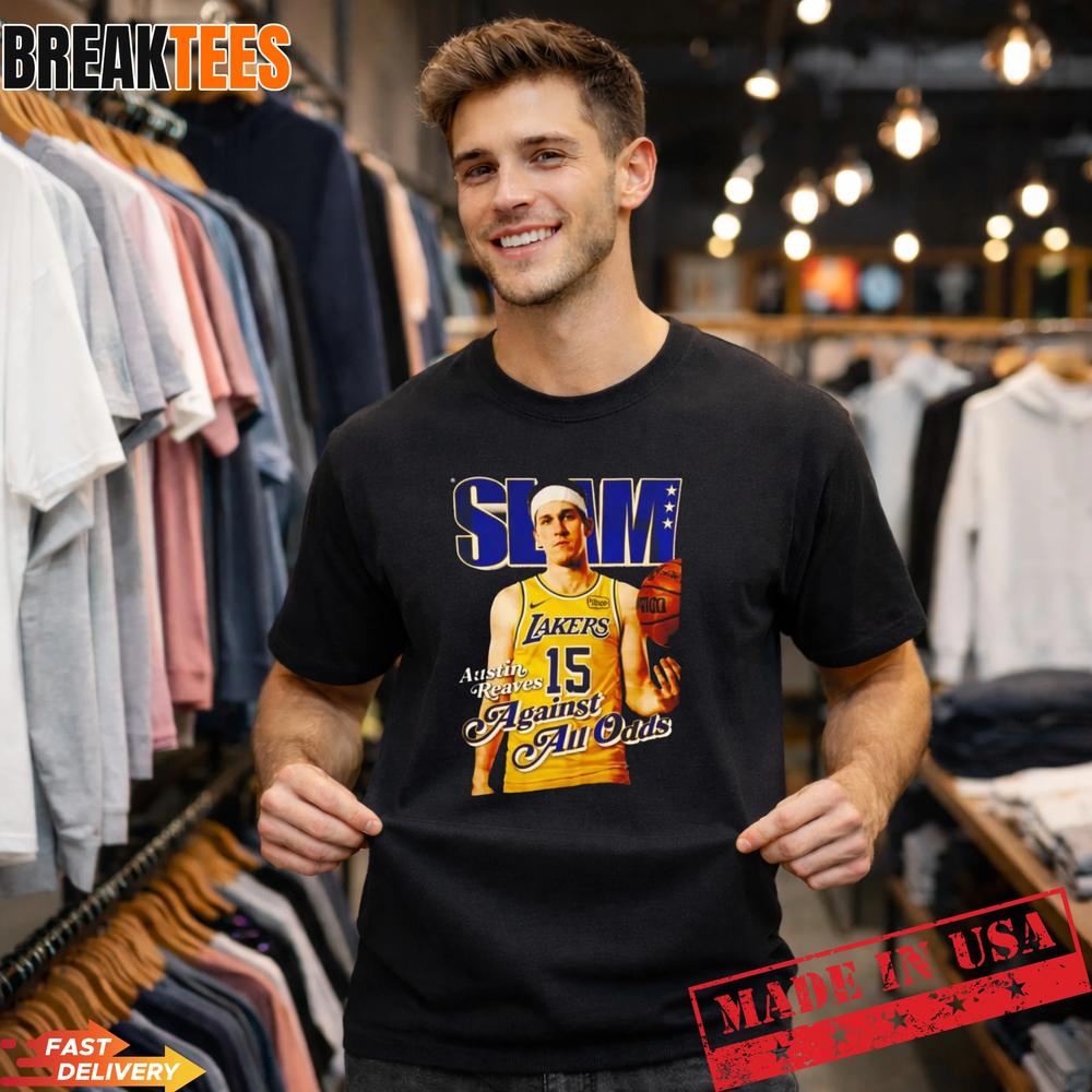 Legendary Austin Reaves Lakers Slam Graphic T-Shirt – Against All Odds Tee Legendary Austin Reaves Lakers Slam Graphic T-Shirt – Against All Odds Tee