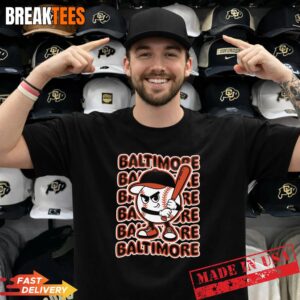 Baltimore Baseball Retro Mascot Shirt