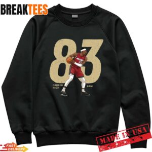 Bam Adebayo #13 Career High 83 Miami Basketball Graphic Sweatshirt.jpg