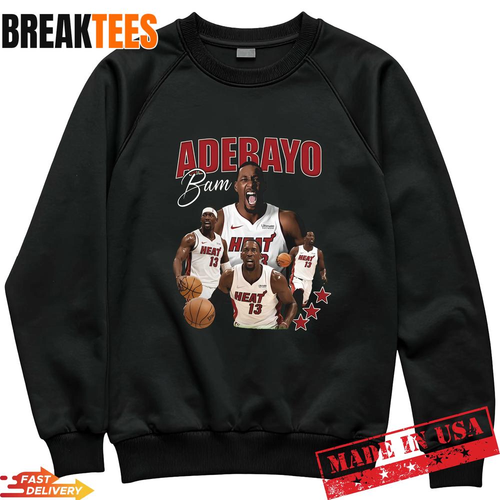 Ultimate Bam Adebayo Miami Basketball Vintage Bootleg T-Shirt Ultimate Bam Adebayo Miami Basketball Vintage Bootleg T-Shirt
