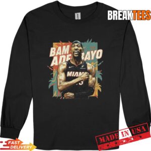 Bam Adebayo Miami Basketball Vintage Graphic Long Sleve.jpg
