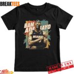 Bam Adebayo Miami Basketball Vintage Graphic T Shirt