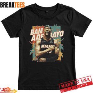 Ultimate Bam Adebayo Miami Basketball Vintage Graphic T-Shirt