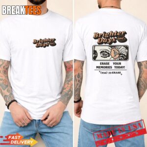 Brighter Days Erase Your Memories Retro Graphic Shirt
