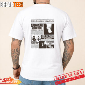 Brighter Days Sunshine Spotlight Graphic Back T Shirt