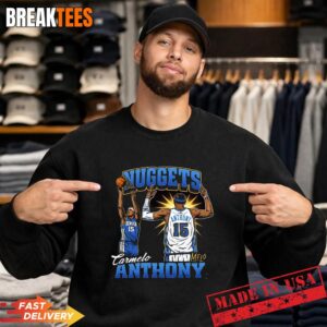 Carmelo Anthony Denver Nuggets Basketball Star Vintage Style T-Shirt 1 Carmelo Anthony Denver Nuggets Basketball Star Vintage Style Sweatshirt.jpg