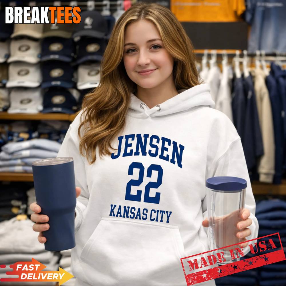 Carter Jensen 22 Kansas City Baseball Shirt Carter Jensen 22 Kansas City Baseball Shirt
