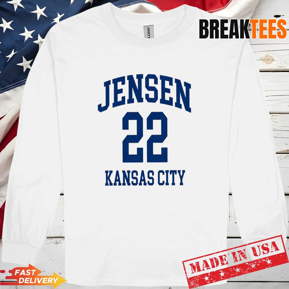 Carter Jensen 22 Kansas City Baseball Shirt Carter Jensen 22 Kansas City Baseball Shirt