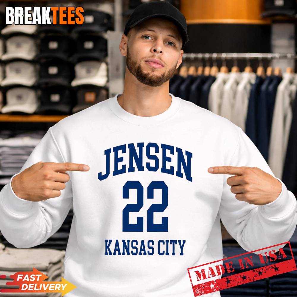 Carter Jensen 22 Kansas City Baseball Shirt Carter Jensen 22 Kansas City Baseball Shirt