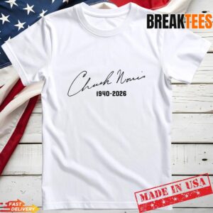 Chuck Norris 1940-2026 Unisex T-Shirt