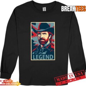 RIP Chuck Norris Legend Vintage T-Shirt 2 Chuck Norris Legend Vintage Style Long Sleve.jpg
