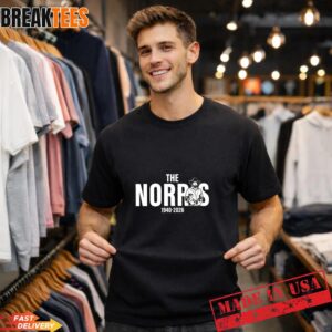 Chuck Norris Memorial 1940-2026 Legend Tribute T-Shirt