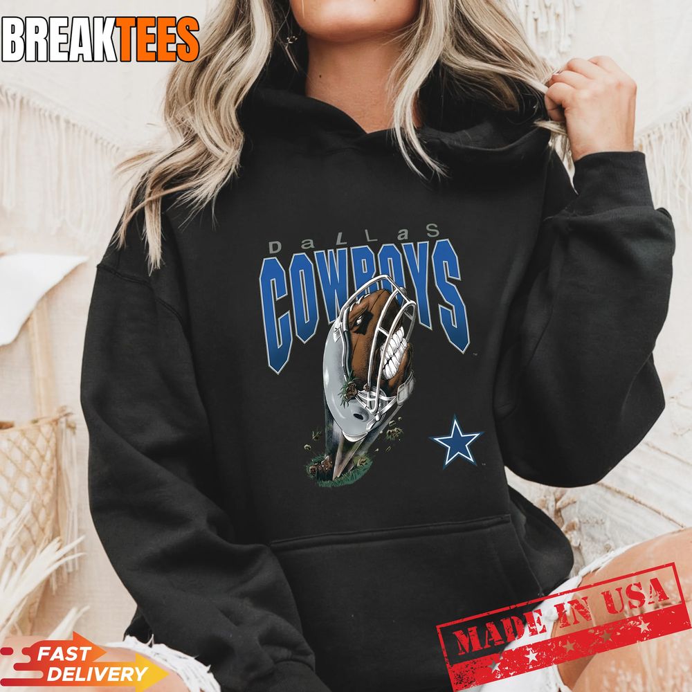 Dallas Football Helmet Graphic T-Shirt Dallas Football Helmet Graphic T-Shirt