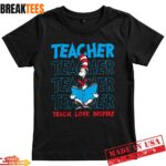 Dr Seuss Merch Shop Cat in The Hat Teacher T Shirt