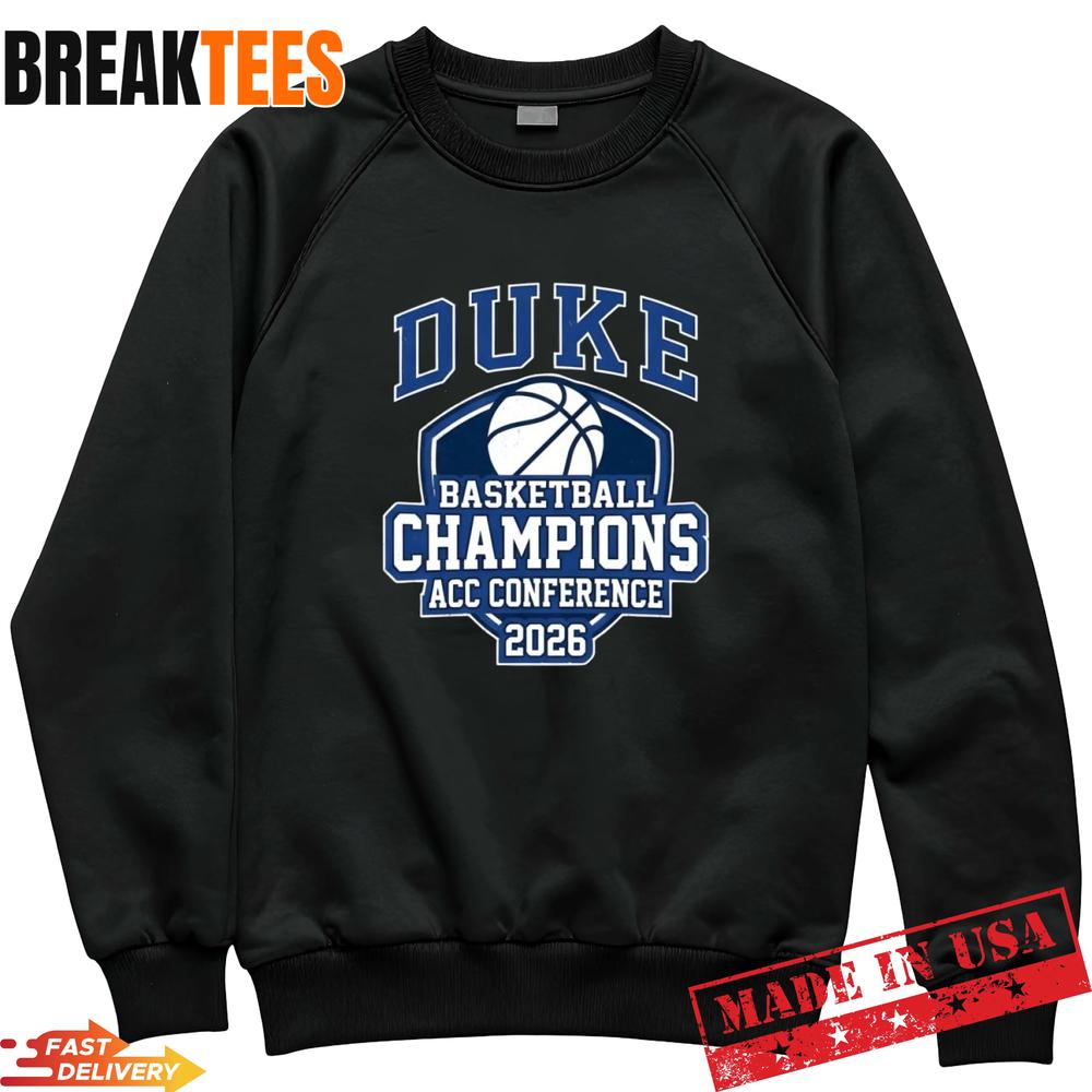 Ultimate Duke Basketball ACC Conference Champions 2026 T-Shirt Ultimate Duke Basketball ACC Conference Champions 2026 T-Shirt