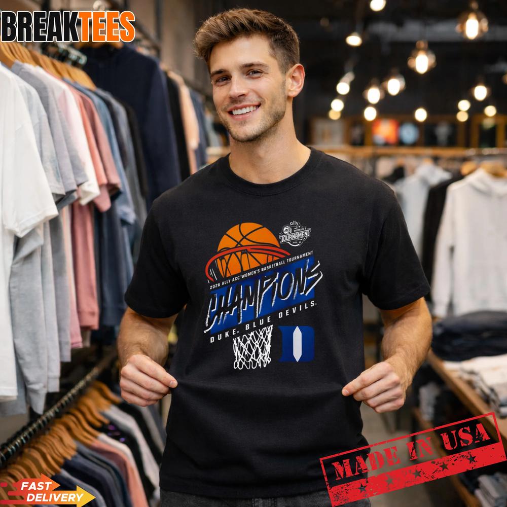 Ultimate Duke Women’s Basketball ACC Champions 2026 Graphic T-Shirt Ultimate Duke Women’s Basketball ACC Champions 2026 Graphic T-Shirt