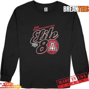 Elite 8 Arizona Wildcats NCAA Men’s Basketball 2026 March Madness Long Sleve