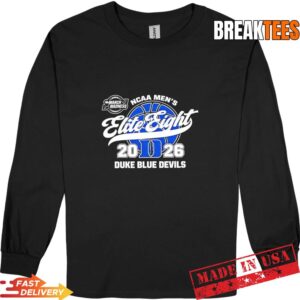 Elite 8 Duke Blue Devils 2026 NCAA Men’s Basketball March Madness Long Sleve