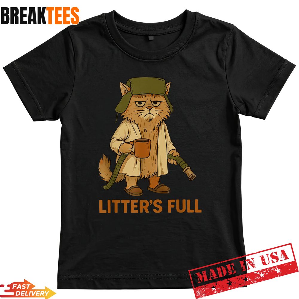 Funny Litters Full Cat Lovers Christmas Shirt Funny Litters Full Cat Lovers Christmas Shirt