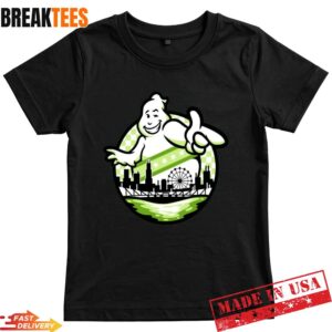 Ultimate Ghostbusters South Shore Green Slime Time T-Shirt