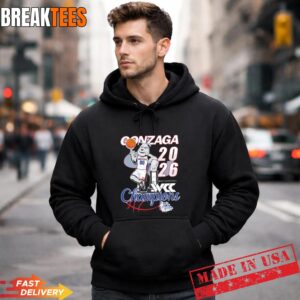 Gonzaga Bulldogs 2026 WCC Champions Men's Basketball T-Shirt 3 Gonzaga Bulldogs 2026 WCC Champions Men's Basketball Hoodie.jpg