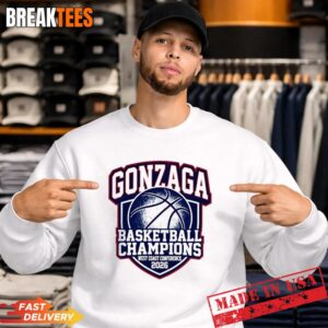 Gonzaga Bulldogs Basketball Champions West Coast Conference 2026 Sweatshirt.jpg