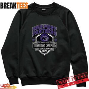 High Point Panthers Basketball Champions 2026 Big South Fan Sweatshirt.jpg