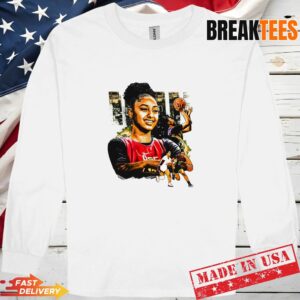 Juju Watkins Basketball Star Vintage Collage Graphic Fan T-Shirt 2 Juju Watkins Basketball Star Vintage Collage Graphic Fan Long Sleve.jpg