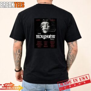 Lady Gaga The Mayhem Ball Tour 2026 Back T Shirt.jpg
