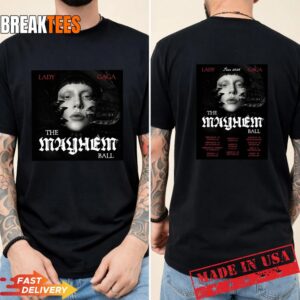 Lady Gaga The Mayhem Ball Tour 2026 T-Shirt