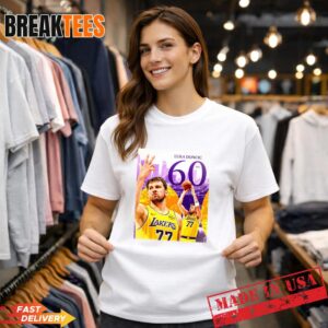 Luka Doncic 60 Points Lakers Basketball T-Shirt