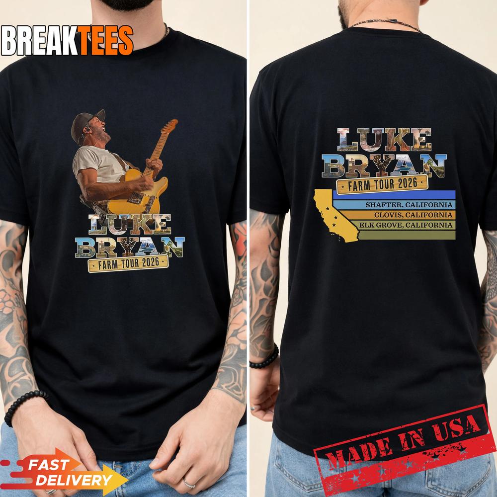 Luke Bryan Farm Tour 2026 Shirt Luke Bryan Farm Tour 2026 Shirt