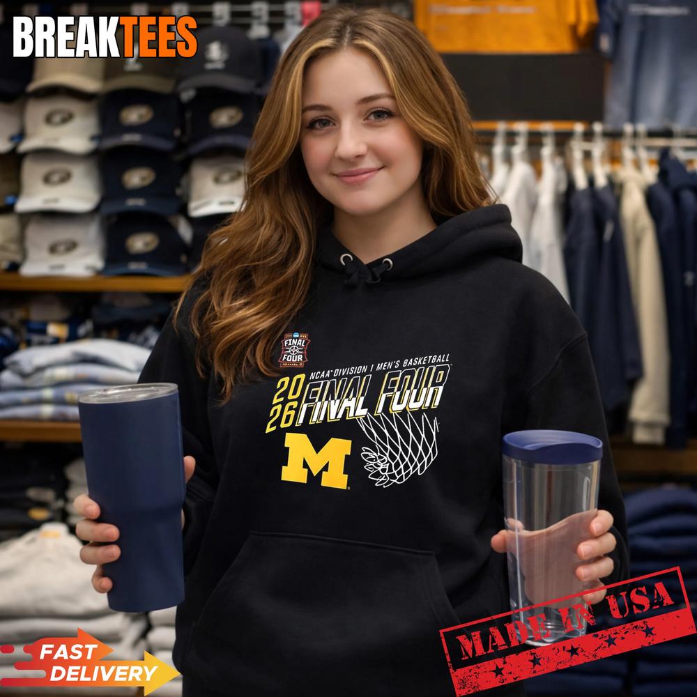 Michigan Wolverines basketball MBB Final Four 2026 T-Shirt Michigan Wolverines basketball MBB Final Four 2026 T-Shirt