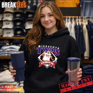 Minnesota Twins TC Bear We're Gonna Win Twins mascot Hoodie.jpg