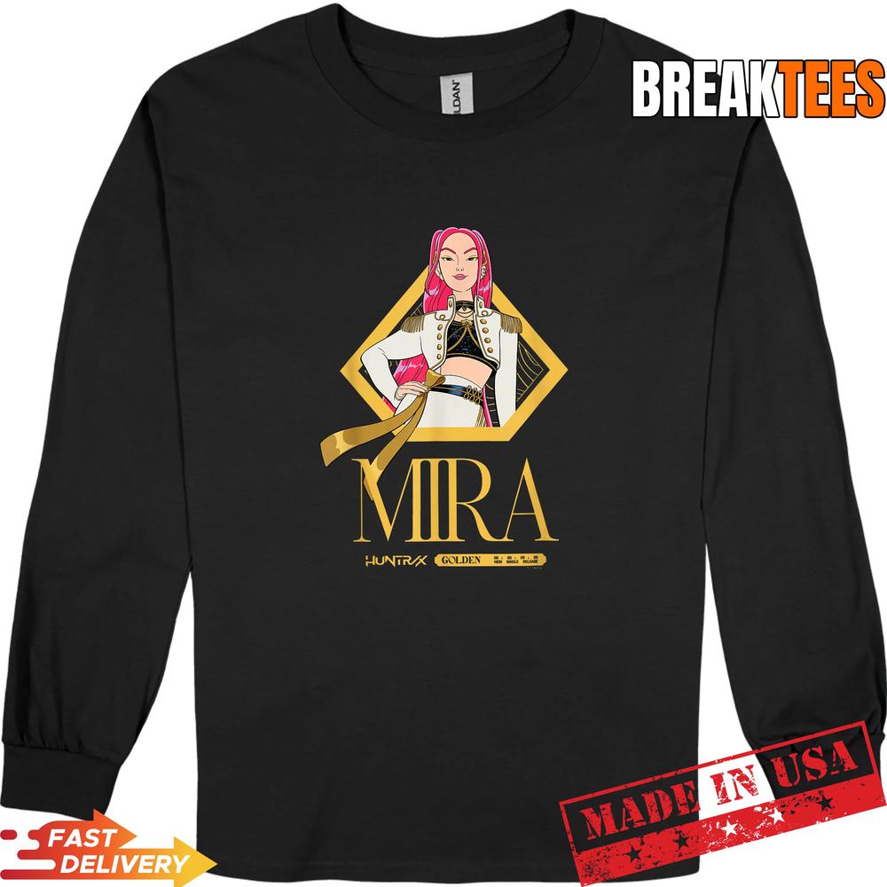 Mira Golden Huntrix T-Shirt – Oscar 2026 Winner Best Original Song Merch Mira Golden Huntrix T-Shirt – Oscar 2026 Winner Best Original Song Merch