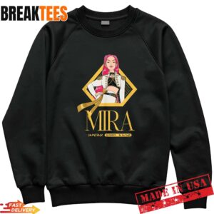 Mira Golden Huntrix T-Shirt - Oscar 2026 Winner Best Original Song Merch 1 Mira Golden Huntrix Sweatshirt.jpg