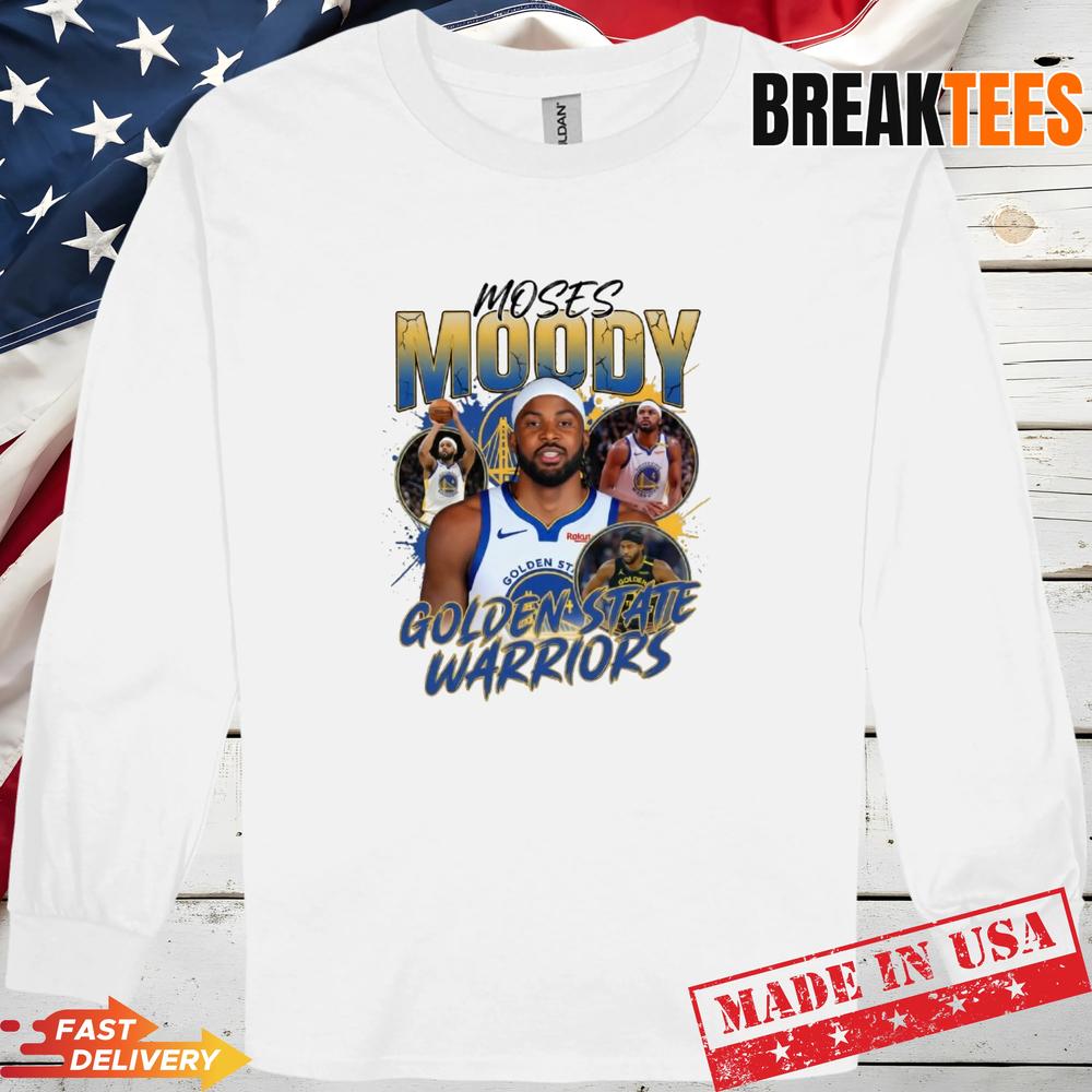 Moses Moody Golden State Basketball T-Shirt Moses Moody Golden State Basketball T-Shirt