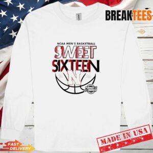 Nebraska Cornhuskers Sweet Sixtee 2026 NCAA Men's Basketball Tournament Long Sleve