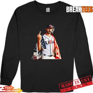 Paul Skenes USA Baseball Smoking And Middle Finger Long Sleve.jpg