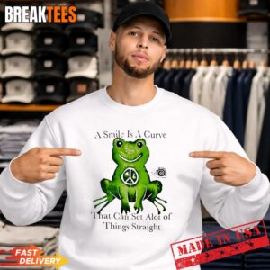 Peace Frog Is A Curve That Can Set Alot Of Things Straight Sweatshirt.jpg