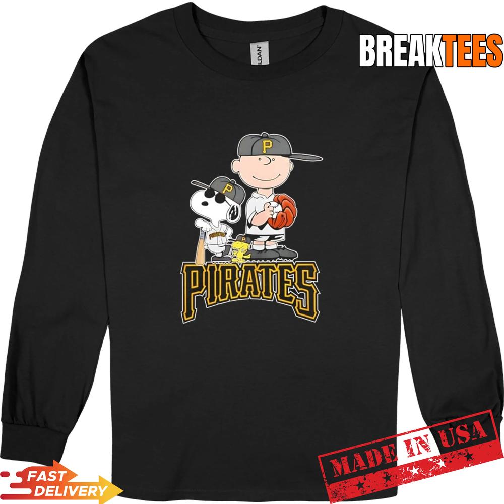 Peanuts characters x Pittsburgh Pirates Giants MLB 2026 cartoon Shirt Peanuts characters x Pittsburgh Pirates Giants MLB 2026 cartoon Shirt