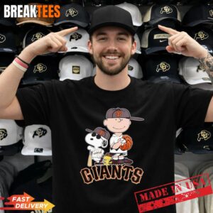 Peanuts characters x San Francisco Giants MLB 2026 cartoon Shirt